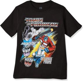 img 3 attached to 👕 Yellow Little Sleeve Transformers T-Shirt - Boys' Tops, Tees & Shirts