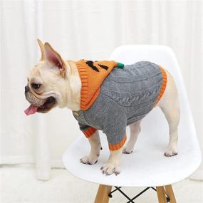 img 3 attached to Untyo Sweater Halloween Sweaters Pumpkin