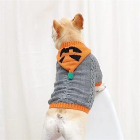 img 2 attached to Untyo Sweater Halloween Sweaters Pumpkin