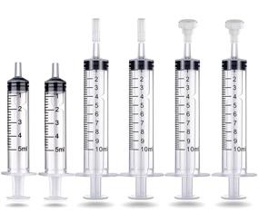 img 4 attached to Scientific Measurement 🧪 Syringes with Measuring Adapters