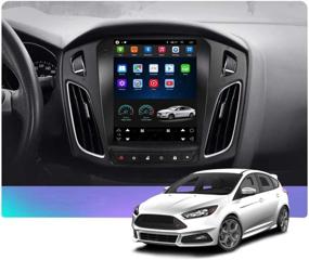 img 3 attached to 🚗 Улучшите свой опыт владения Ford Focus с помощью головного устройства Topdisplay Android 10 - дисплей 10,4 дюйма в стиле Tesla, Bluetooth, WiFi, GPS-навигация и многое другое!