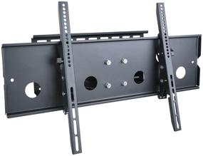 img 1 attached to 📺 Premium Monoprice Adjustable Wall Mount Bracket for LCD LED Plasma TVs - Max 125lbs, 32-60 inch | Tilting & Swiveling