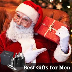 img 1 attached to Men's Gifts: Whiskey Stones, Stocking Stuffers, Cool Gadgets for 🎁 Dad, Boyfriend, Husband, Grandpa, Brother - Perfect for Christmas, Birthdays, Anniversaries, Retirement