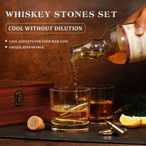 img 2 attached to Men's Gifts: Whiskey Stones, Stocking Stuffers, Cool Gadgets for 🎁 Dad, Boyfriend, Husband, Grandpa, Brother - Perfect for Christmas, Birthdays, Anniversaries, Retirement
