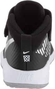 img 2 attached to 🌟 Shine Bright with Nike Hustle Sneaker Metallic Silver - Boys' Shoes and Sneakers