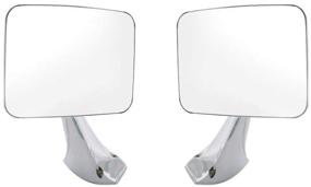 img 3 attached to Optimized Exterior Mirror Bundle for 1970-72 Chevy & GMC Truck by United Pacific