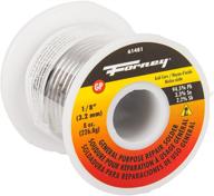 🔧 forney 61481 solder, general purpose repair, acid core, 1/8 inch, 8 ounce logo