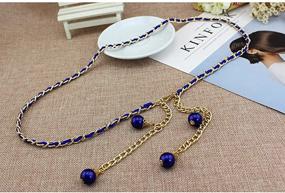 img 1 attached to Adjustable Decorative Charms Round Shaped Tassel Women's Accessories