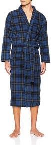 img 2 attached to Cozy up in Style with the John Christian Fleece Tartan Large: A Perfect Winter Wardrobe Essential!