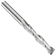 🔍 niagara cutter n85267 carbide square nose end mill, inch, bright uncoated finish, roughing & finishing cut, 30° helix, 2 flutes, 1.5" length, 0.125" cutter diameter, 0.125" shank diameter logo