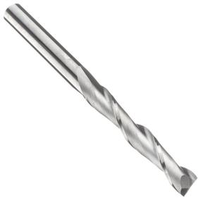 img 4 attached to 🔍 Niagara Cutter N85267 Carbide Square Nose End Mill, Inch, Bright Uncoated Finish, Roughing & Finishing Cut, 30° Helix, 2 Flutes, 1.5" Length, 0.125" Cutter Diameter, 0.125" Shank Diameter