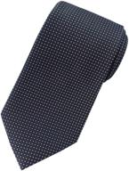 handmade jacquard necktie by fashion tower: men's accessories for ties, cummerbunds & pocket squares logo