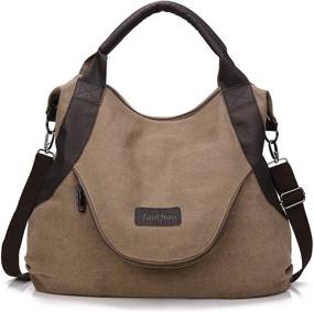 img 3 attached to 👜 Сумки и кошельки Xiaoxiongmao из натуральной кожи для женщин с карманом на плечо - стильные сумки на плечо