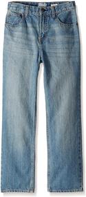 img 3 attached to 👖 Stylish Toddler Classic Jeans Tumbled Medium for Boys' Clothing: High-Quality Collection