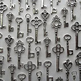 img 4 attached to 🔑 Silver 48-Piece Key Set