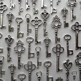 img 3 attached to 🔑 Silver 48-Piece Key Set