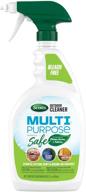 🧼 scotts outdoor cleaner: multi-purpose formula, ready-to-use, bleach-free, for decks, siding, stone, and patio furniture - 32 oz. logo