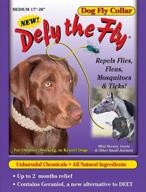 medium-sized defy the fly dog collar - fits necks 17 to 20 inches logo