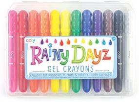 img 1 attached to 🌧️ OOLY Разноцветные гелевые карандаши Rainy Dayz для улучшения онлайн видимости (133-48)
