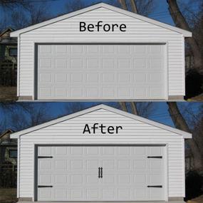 img 3 attached to 🔧 Усовершенствуйте свои гаражные двери с помощью набора магнитных декоративных элементов WINSOON для повышения привлекательности и стиля