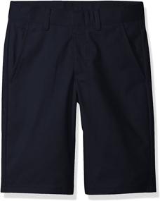 img 4 attached to Nautica Boys' Little Flat Front Twill Short – Ideal School Uniform