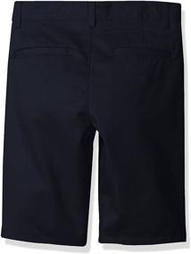 img 3 attached to Nautica Boys' Little Flat Front Twill Short – Ideal School Uniform