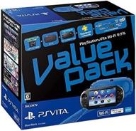 🎮 blue/black playstation vita value pack with wi-fi for enhanced gaming experience логотип