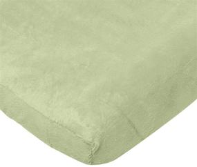 img 2 attached to 🌿 Ultimate Comfort meets Style: Summer Ultra Plush Changing Pad Cover in Sage