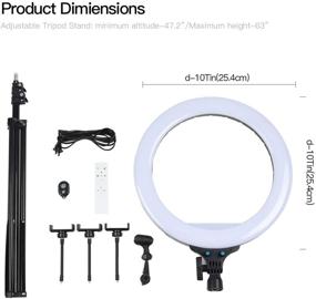 img 1 attached to Yuandong Microphone Lighting Conference Broadcast Cell Phones & Accessories