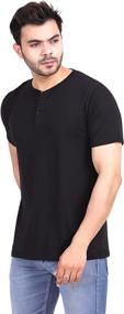 img 3 attached to Linure Softest Cotton Henley Shirts