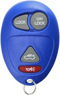 🔑 keylessoption replacement keyless entry remote control car key fob l2c0007t - blue logo