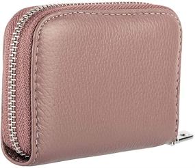 img 2 attached to 👛 AGBIADD Women's Handbags & Wallets: Secure Credit Holder with Leather Blocking
