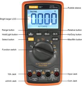 img 1 attached to 🔧 Advanced Autoranging Multimeter: Accurate Testing for Temperature, AC/DC Voltage, Current, and More!