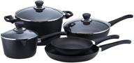 🍳 scanpan classic non-induction black cookware set - 8 piece collection logo