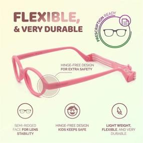 img 2 attached to Tempo Flexible Prescription Eyeglass Children