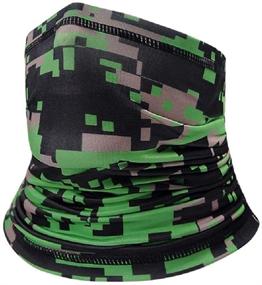 img 2 attached to Rollce Camouflage Drawstring Accessories: Windproof Protection for Girls