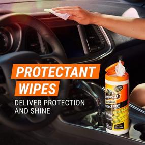 img 2 attached to 🚗 Armor All Car Interior Cleaner Protectant Wipes - Car, Truck, and Motorcycle Cleaning, 30 Count (Pack of 2), 18779 - Enhanced SEO