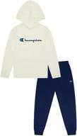 одежда для мальчиков bozetto champion active sleeve sweatpant. логотип