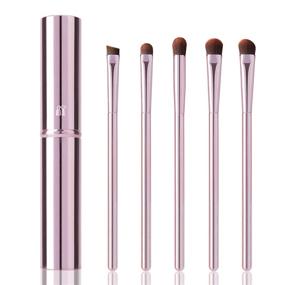 img 4 attached to Eyeshadow Portable Brushes Eyeliner YUESHENNAN