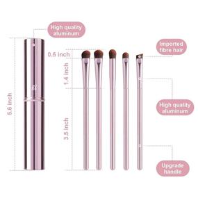 img 2 attached to Eyeshadow Portable Brushes Eyeliner YUESHENNAN