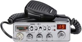 img 4 attached to Uniden PC68LTX 40-Channel CB Radio - PA/CB Switch, RF & Mic Gain Control, Analog S/RF Meter, Instant Channel 9, Noise Limiter, Hi-Cut Switch (Silver)