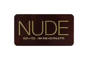 img 3 attached to BYS On-The-Go Nude Eyeshadow Palette with Mirror, Applicator, and Six Shades