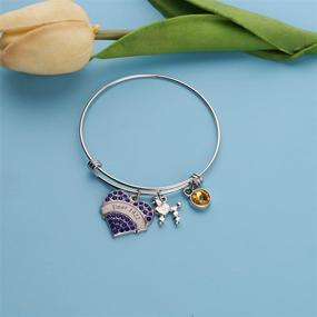 img 3 attached to 🎁 AKTAP Sigma Gamma Rho Big Little Gifts: SGR Bracelet with Finer 1922 Design - Sorority Paraphernalia for Better SEO