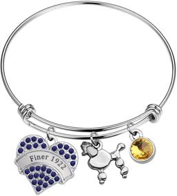 img 4 attached to 🎁 AKTAP Sigma Gamma Rho Big Little Gifts: SGR Bracelet with Finer 1922 Design - Sorority Paraphernalia for Better SEO