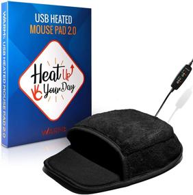 img 4 attached to 🔥 Heated Computer Mouse Pad Hand Warmer: USB Hand Warmers for Computer