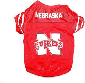 img 1 attached to 🏈 Authentic University of Nebraska Dog Jersey: Nebraska Huskers Dog Shirt Football Jersey for Ultimate Team Spirit