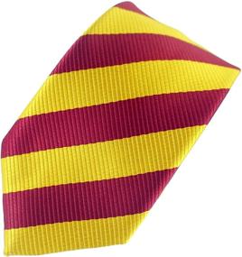 img 1 attached to LilMents Pinstriped Formal Necktie Multicolored Men's Accessories and Ties, Cummerbunds & Pocket Squares