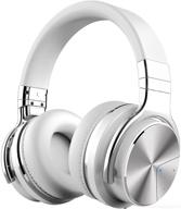 silensys e7 pro active noise cancelling headphones bluetooth headphones with microphone deep bass wireless headphones over ear headphones logo