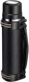 img 4 attached to 💼 KoKoBin Vacuum Insulated Tumbler Travel Mug: Triple Wall Stainless Steel Coffee Thermos, Keeps Hot & Cold for Hours (51 OZ/1.5L) Black