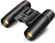de meng 30x60 small compact binoculars: ideal for adults and kids, perfect for traveling, sightseeing, bird watching, with night vision for concerts, theaters, and operas logo